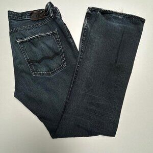 American Eagle Dark blue jeans Distressed 32 x 34
